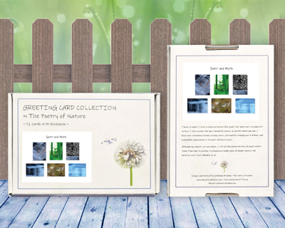 Spirit and Myth Greeting Card Collection by The Poetry of Nature, spritual, sentient, stories in nature cards with poems